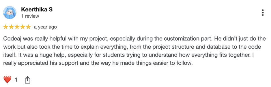 Google review 4
