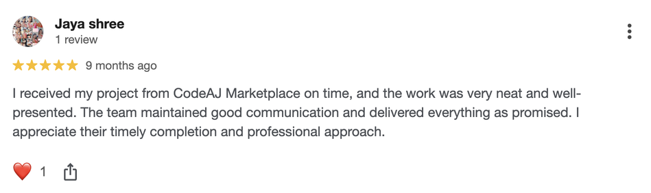 Google review 7